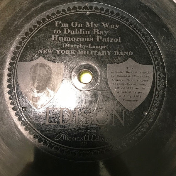 Sodero's Band / New York Military Band : Cuddles / I'm On My Way To Dublin Bay (Edison Disc)