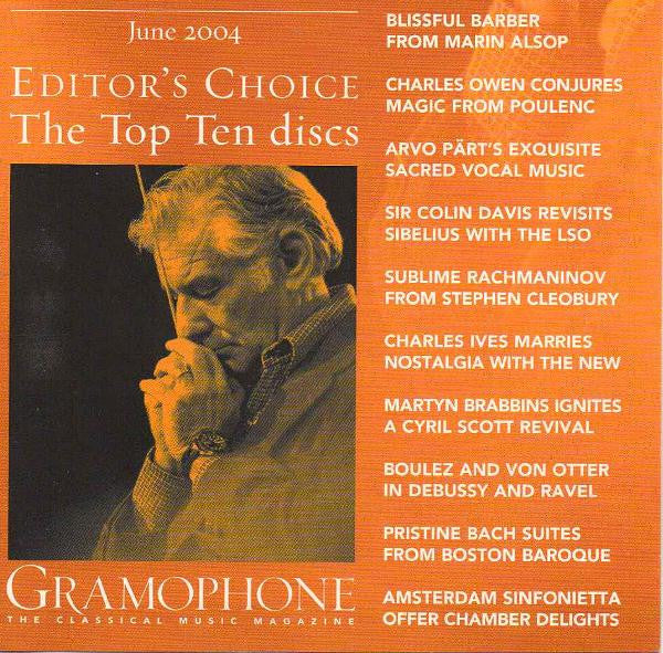 Various : Gramophone Editor's Choice: June 2004 (CD, Comp)