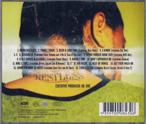Xzibit : Restless (CD, Album)