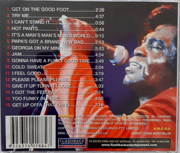 James Brown : Live (CD, Album, Comp)