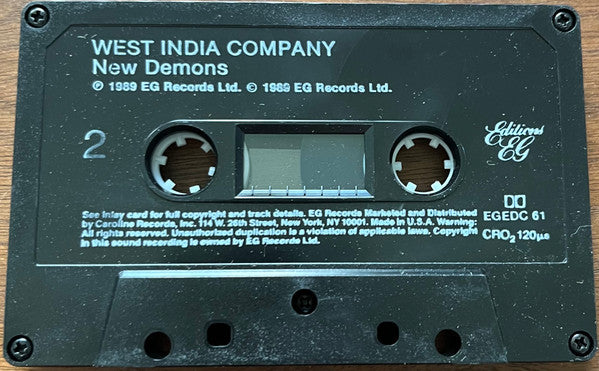 West India Company : Music From New Demons (Cass, Album)