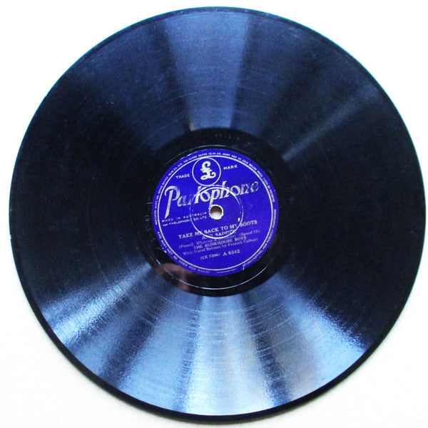 The Bunkhouse Boys : Take Me Back To My Boots And Saddle / Twenty Miles To Nowhere (Shellac, 10", Mono)