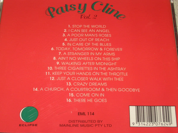 Patsy Cline : Patsy Cline Vol. 2 (CD, Comp)