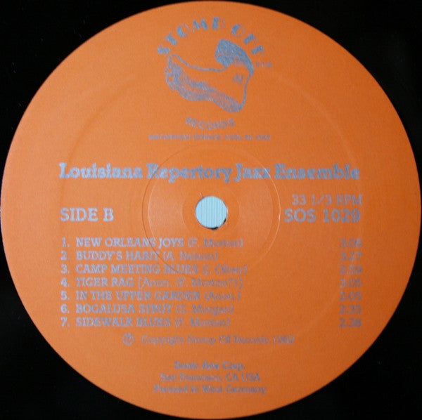 The Louisiana Repertory Jazz Ensemble : Alive And Well (LP, Album)