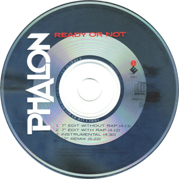 Phalon* : Ready Or Not (CD, Single, Promo)