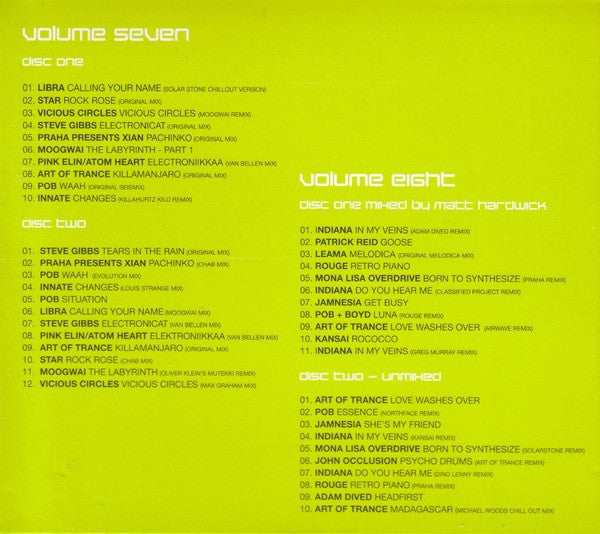 Various : Platipus Archive: Volumes 7+8 (2xCD, Comp + 2xCD, Mixed + Box)