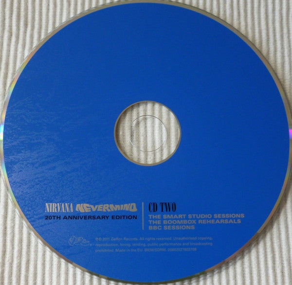 Nirvana : Nevermind (CD, Album, RE, RM + 2xCD + CD, Album + DVD-V, Mult)