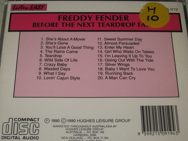 Freddy Fender (2) : Before The Next Teardrop Falls (CD, Comp)