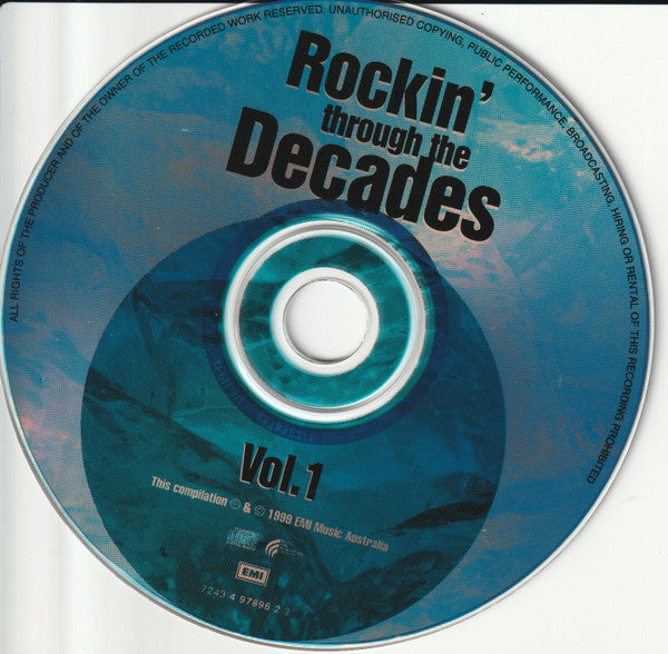 Various : Rockin' Through The Decades Vol. 1 (CD, Album, Comp)
