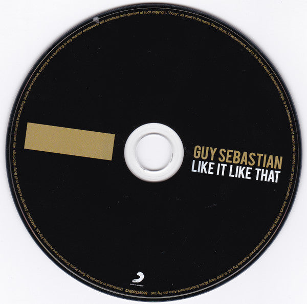 Guy Sebastian : Like It Like That (CD, Album)