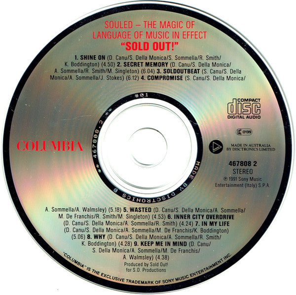 Soul Out!* : Souled - The Magic Of Language Of Music In Effect (CD, Album)