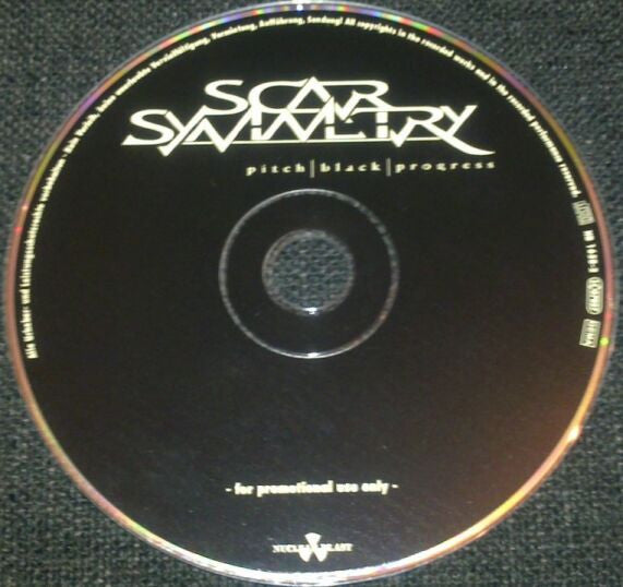 Scar Symmetry : Pitch Black Progress (CD, Album, Promo)