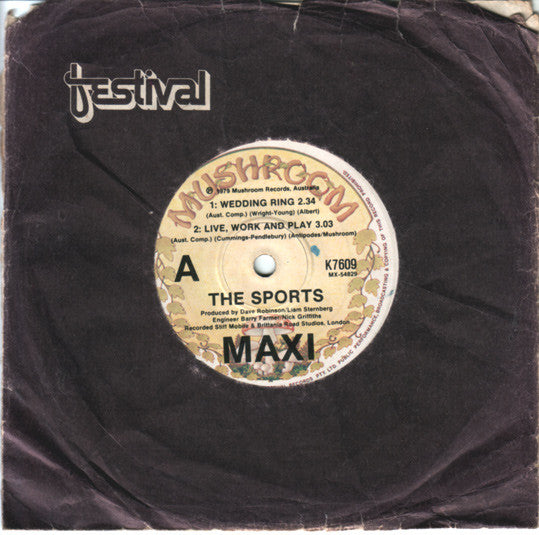 The Sports : O.K, U.K ! (7", Maxi)