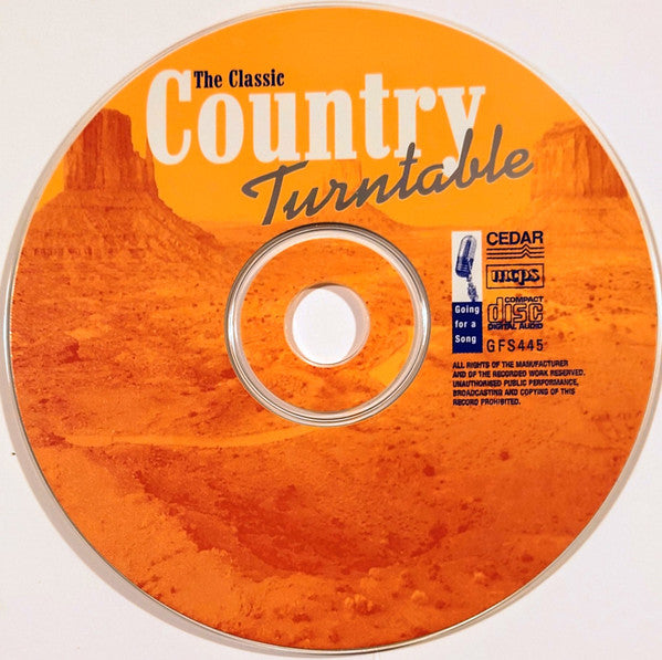 Various : The Classis Country Turntable (CD, Comp)