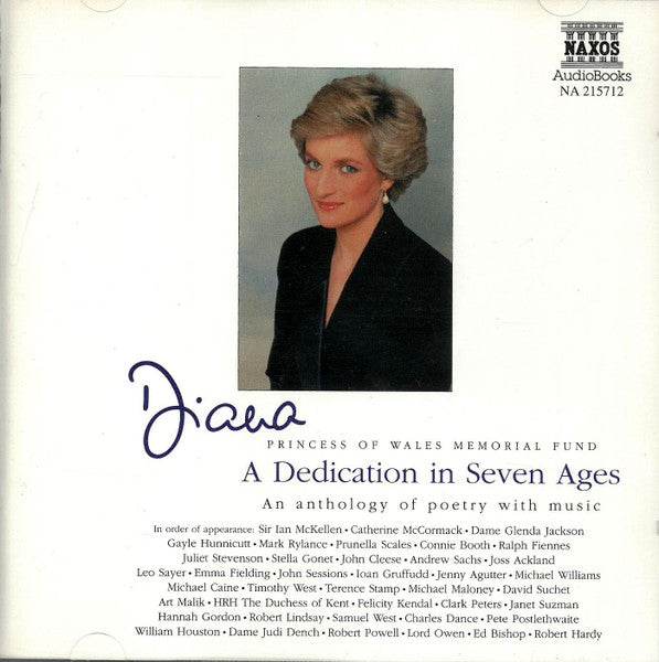 Various : A Dedication In Seven Ages | An Anthology Of Poetry With Music (2xCD)