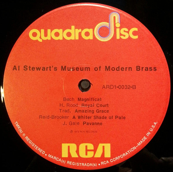 Al Stewart (3) : Al Stewart's Museum Of Modern Brass (LP, Album, Quad)