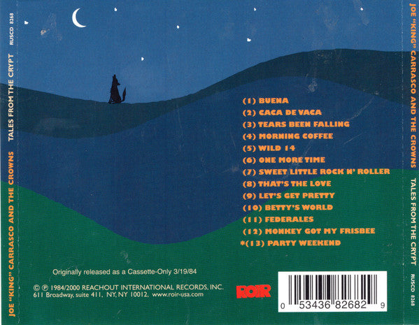 Joe "King" Carrasco And The Crowns* : Tales From The Crypt (CD, Album, RE)