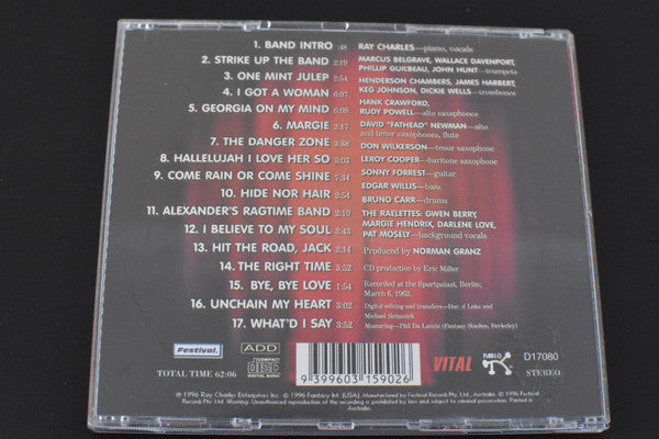 Ray Charles : Berlin, 1962 (CD, Album)