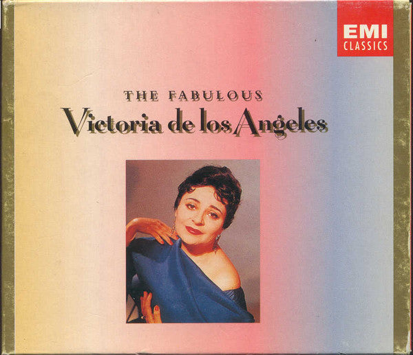Victoria De Los Angeles : The Fabulous Victoria De Los Angeles (4xCD, Comp, RM + Box)