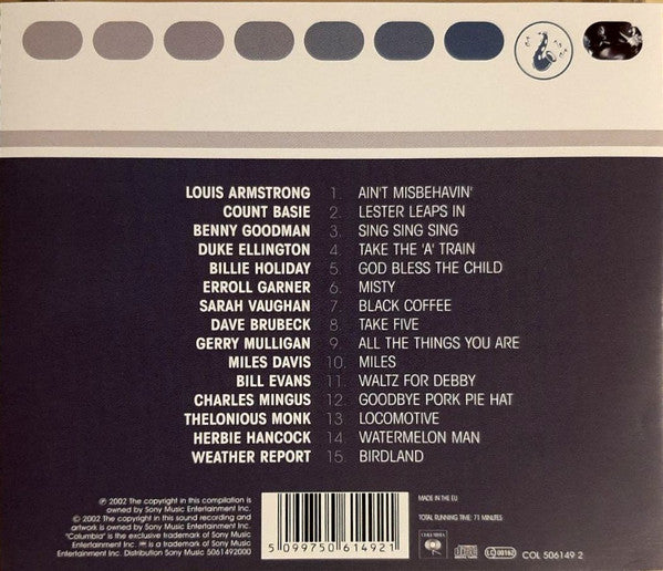 Various : Jazz: The Greatest Hits (CD, Comp)