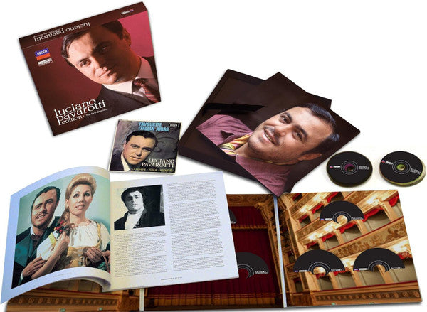 Luciano Pavarotti : Edition 1: The First Decade (27xCD, Album, Comp, RM + 7", EP)