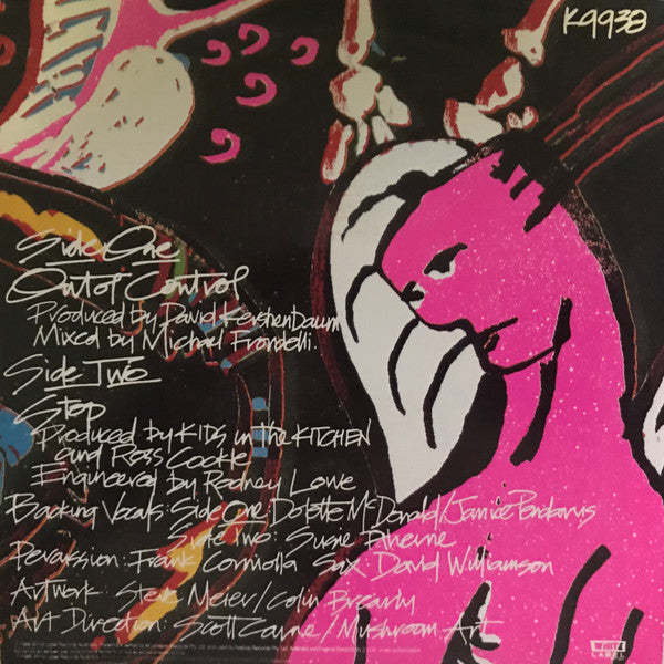 Kids In The Kitchen : Out Of Control (7")