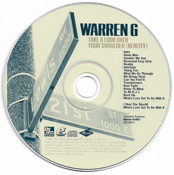 Warren G : Take A Look Over Your Shoulder (Reality) (CD, Album)