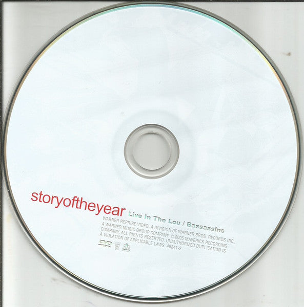 Story Of The Year : Live In The Lou / Bassassins (CD, Album + DVD, NTSC)