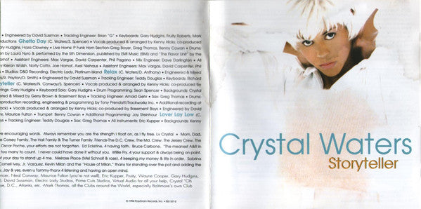 Crystal Waters : Storyteller (CD, Album)