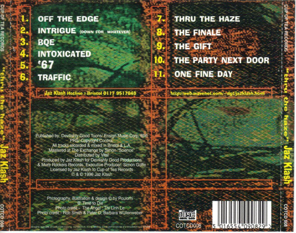 Jaz Klash : Thru The Haze (CD, Album)