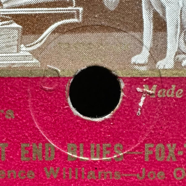 Jelly Roll Morton's New Orleans Jazzmen : West End Blues / Climax Rag (Shellac, 10", RP, Fir)