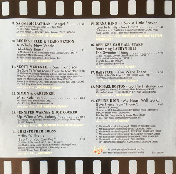 Various : Kuschelrock Special Edition - Movie-Songs (CD, Comp)