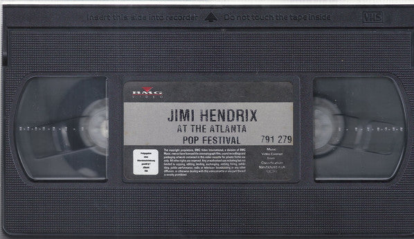 Jimi Hendrix : At The Atlanta Pop Festival (VHS, PAL)