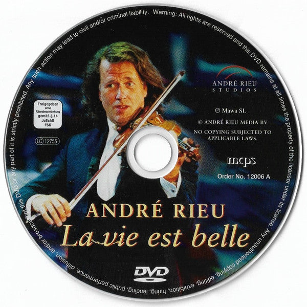 André Rieu : La Vie Est Belle (DVD-V, PAL)