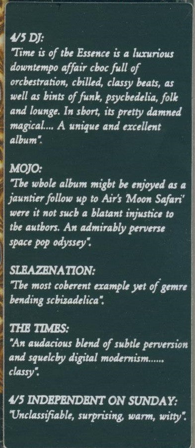 Fort Lauderdale : Time Is Of The Essence (CD, Album)