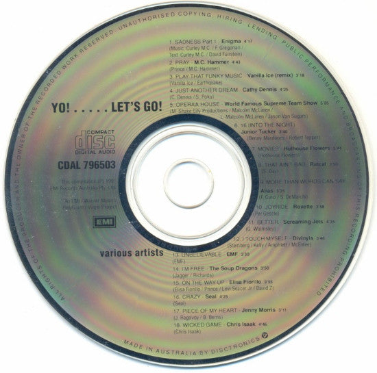 Various : Yo!... Let's Go (CD, Comp)