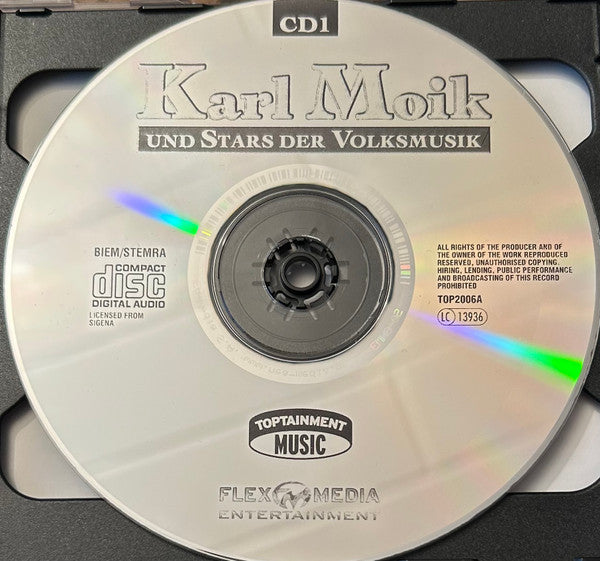 Various : Karl Moik Und Stars Der Volksmusik (2xCD, Comp)