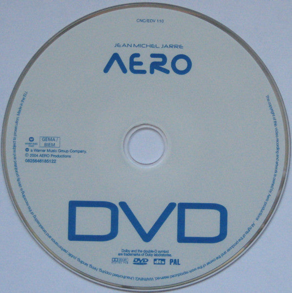 Jean Michel Jarre* : Aero (CD + DVD-V, Multichannel, PAL + Album, Sup)