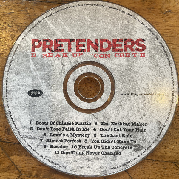 Pretenders* : The Best Of / Break Up The Concrete (CD, Comp + CD, Album, RE)