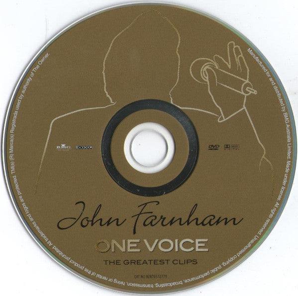 John Farnham : One Voice (The Greatest Clips) (DVD-V, Comp, PAL, All)