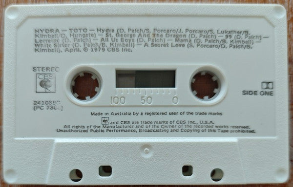 Toto : Hydra / Toto (Cass, Album, Comp, RE)