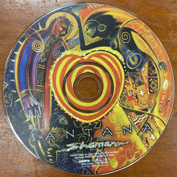 Santana : Shaman (CD, Album, Enh)
