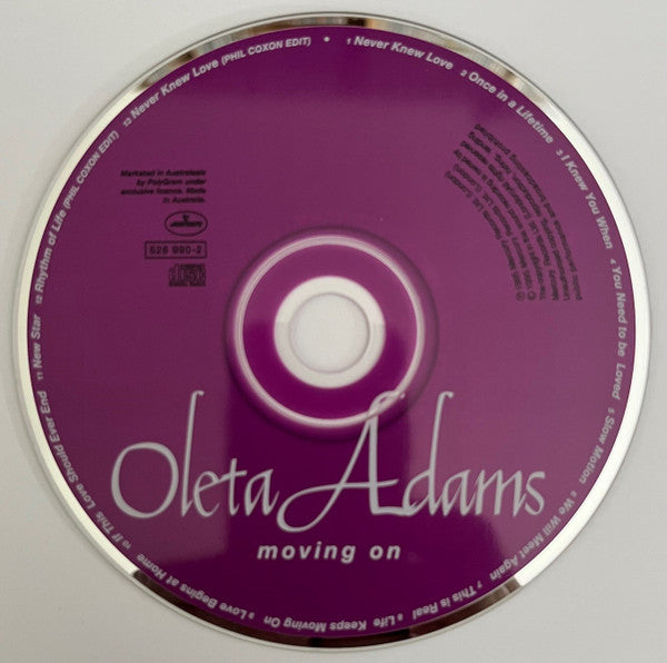 Oleta Adams : Moving On (CD, Album)