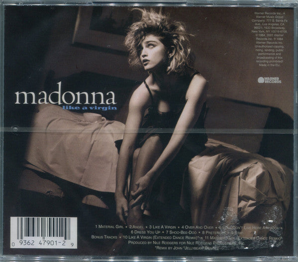 Madonna : Like A Virgin (CD, Album, RE, RM)