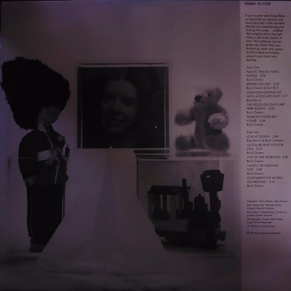 Susan Raye : Plastic Trains, Paper Planes (LP, Album)