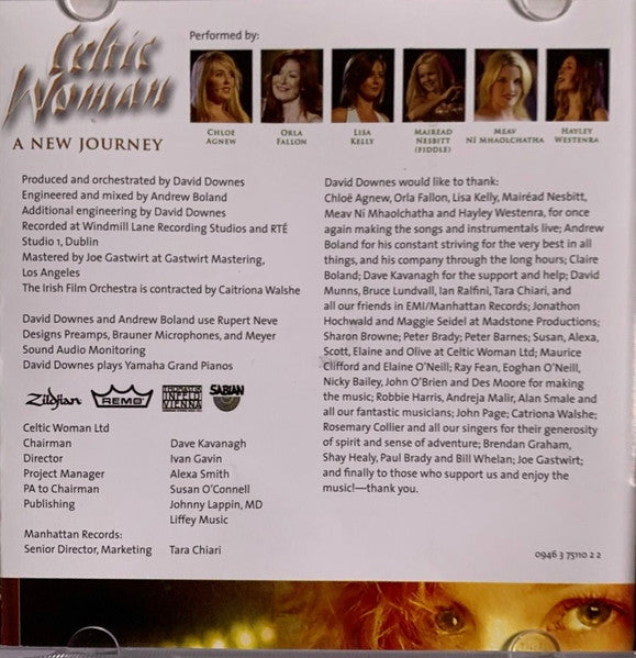 Celtic Woman : A New Journey (CD, Album)