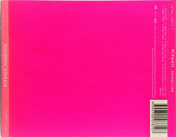 Mirwais : Production (CD, Album)