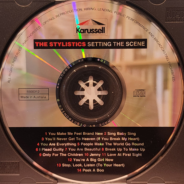 The Stylistics : Setting The Scene (CD, Album, Comp)