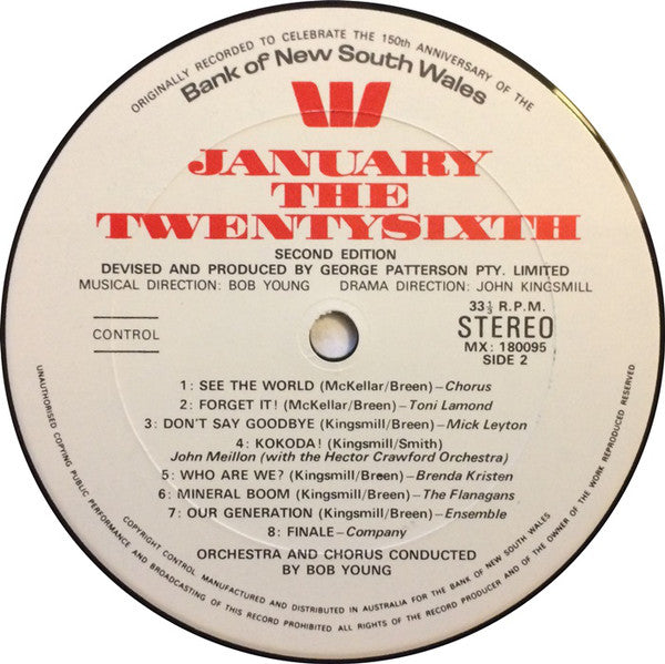 Various : January The Twenty Sixth (Second Edition) (LP, Album)