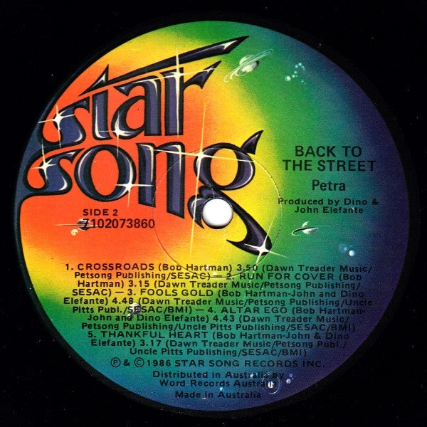 Petra (9) : Back To The Street (LP, Album)